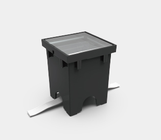 YD-DM100 (YB)  方型窄边地埋灯